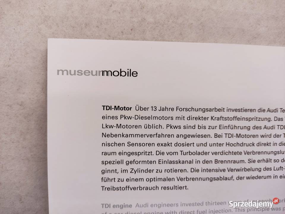 Pocztówka widokówka Audi A6 C4 25TDI quattro Pocztówki i karty telefoniczne opolskie Głuchołazy