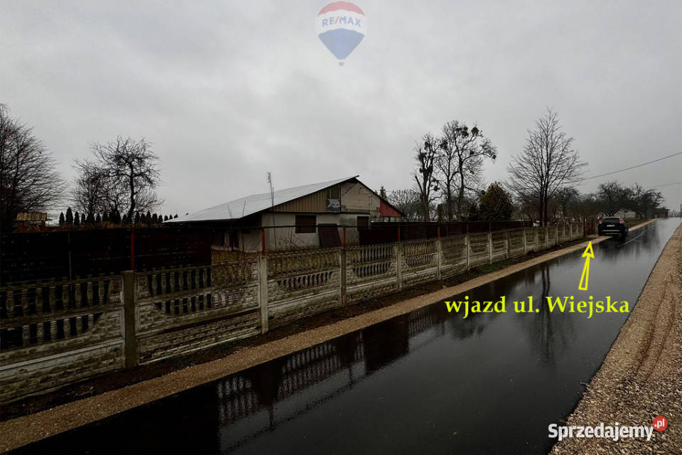 Działka siedliskowa S7 z budynkiem Załuski