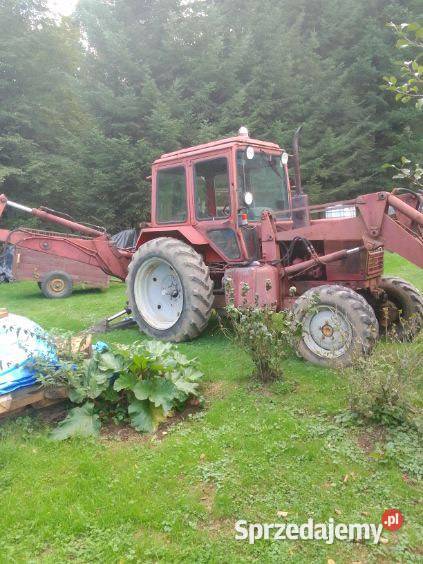 Koparko ładowarka MTZ 4x4 JCB MF casse Kopaczki Jasło