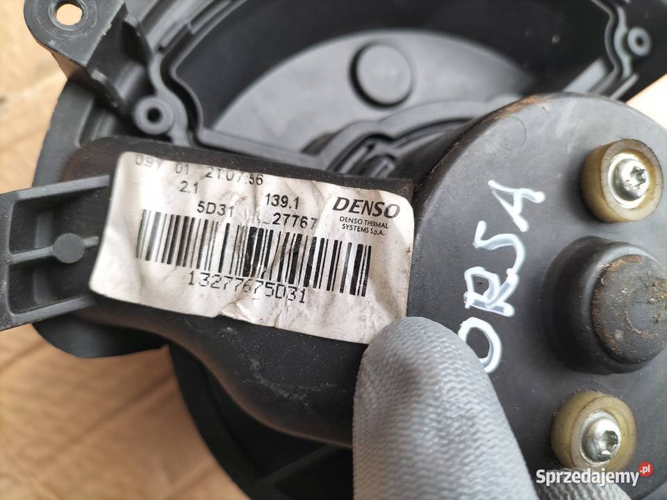 OPEL CORSA D DMUCHAWA WENTYLATOR osobowe lubelskie Kamień-Kolonia