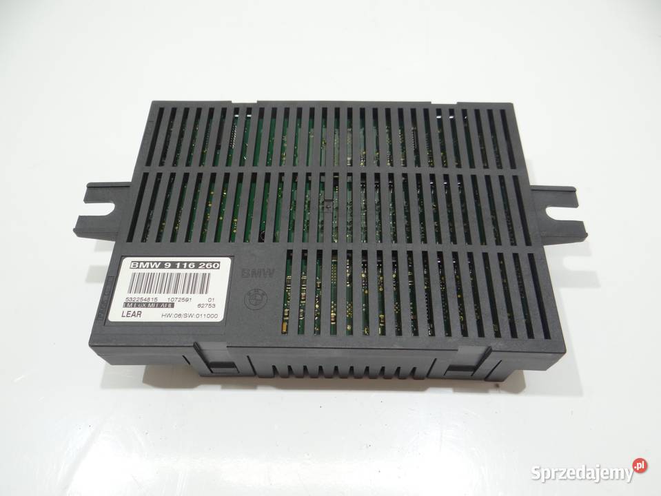 MODUŁ STEROWNIK ŚWIATEŁ BMW E60 E61 9116260 Strzyżewice