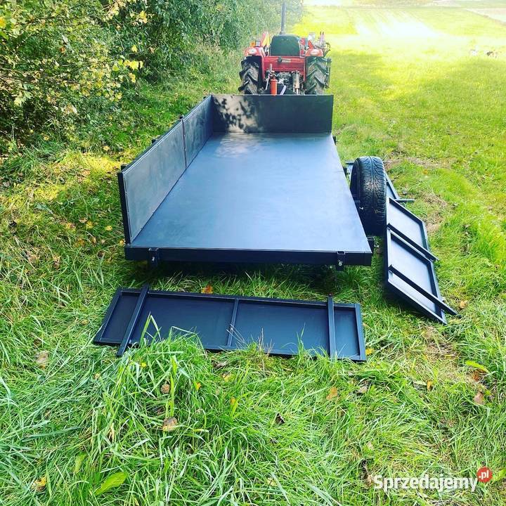 Platforma sadownicza na skrzynio palety Przyczepy rolnicze Olkusz