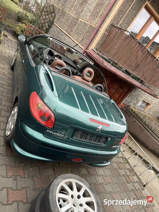 206CC 2005r 16 sprowadzony do rejestracji manualna 206 CC wielkopolskie Poznań