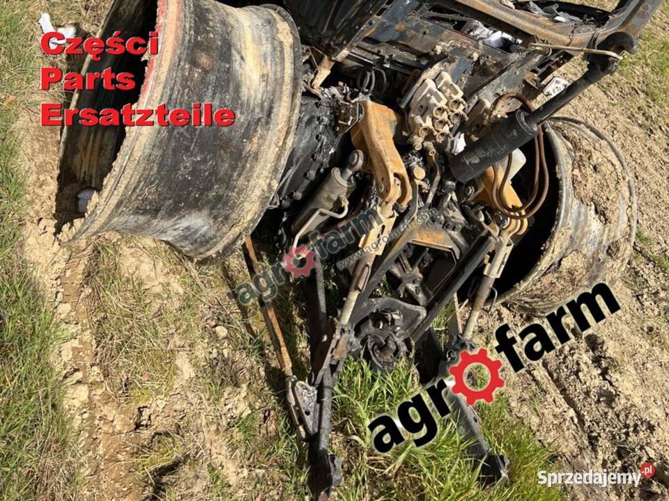 Fendt 724 Vario części skrzynia biegów most oś Byków