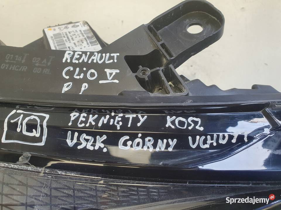 LAMPA PRAWA Renault Clio V PRZEDNIA PRAWY PRZÓD Rudka