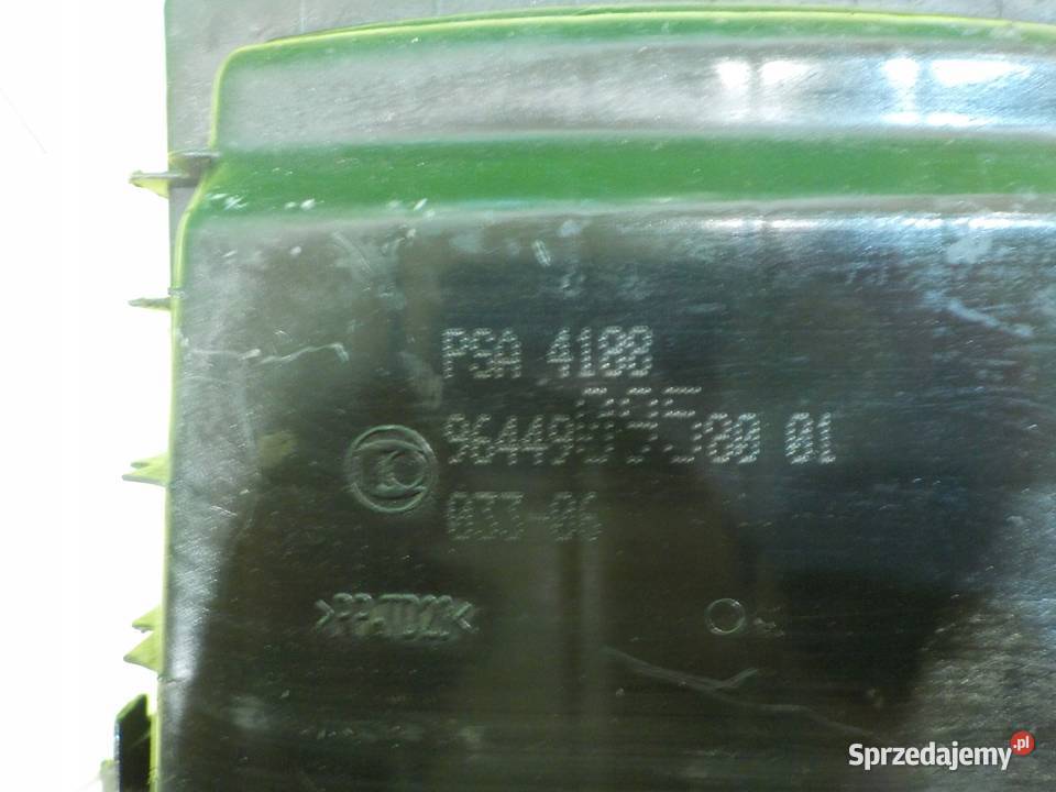 PEUGEOT 407 COUPE 30 V6 06r 2D obudowa filtra Obudowy filtrów Suków