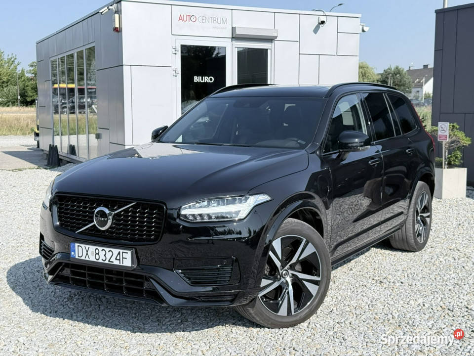 Volvo XC 90 FL 20 B6 16V Mild Hybrid 310 Black R ogrzewanie postojowe dolnośląskie Wrocław