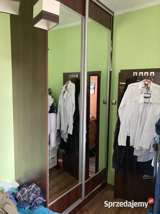 Szafa przesuwana z lustrami i pantografem Gliwice sprzedam