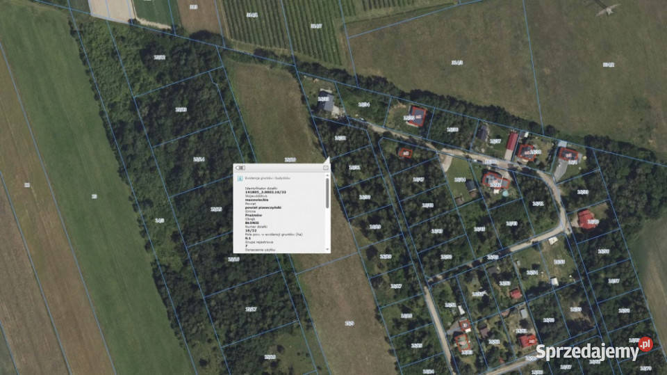 Działka Budowlana 990 m2 Prażmów Błonie