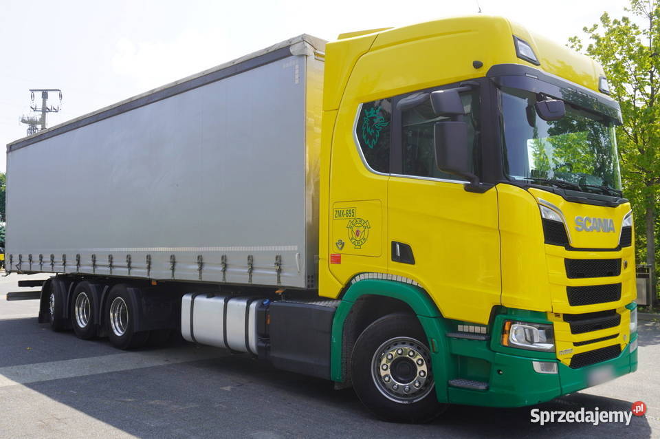 Scania R650 V8 8x44 r2020 firanka 23 EPAL231478 blokada mostu Kraków