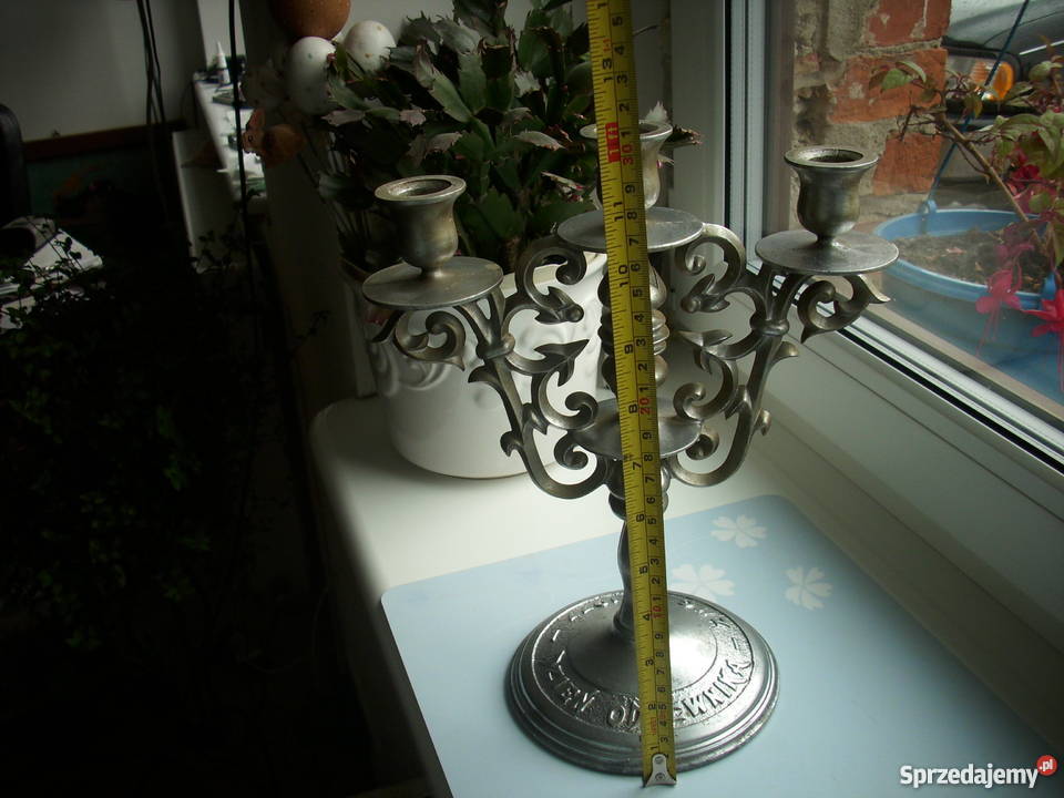 Ursuspamiątkowy świecznik z PRLuOryginał z 1977 Lipiany sprzedam