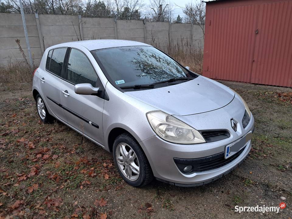 Renault Clio III 12 Rok produkcji 2007 mazowieckie Legionowo