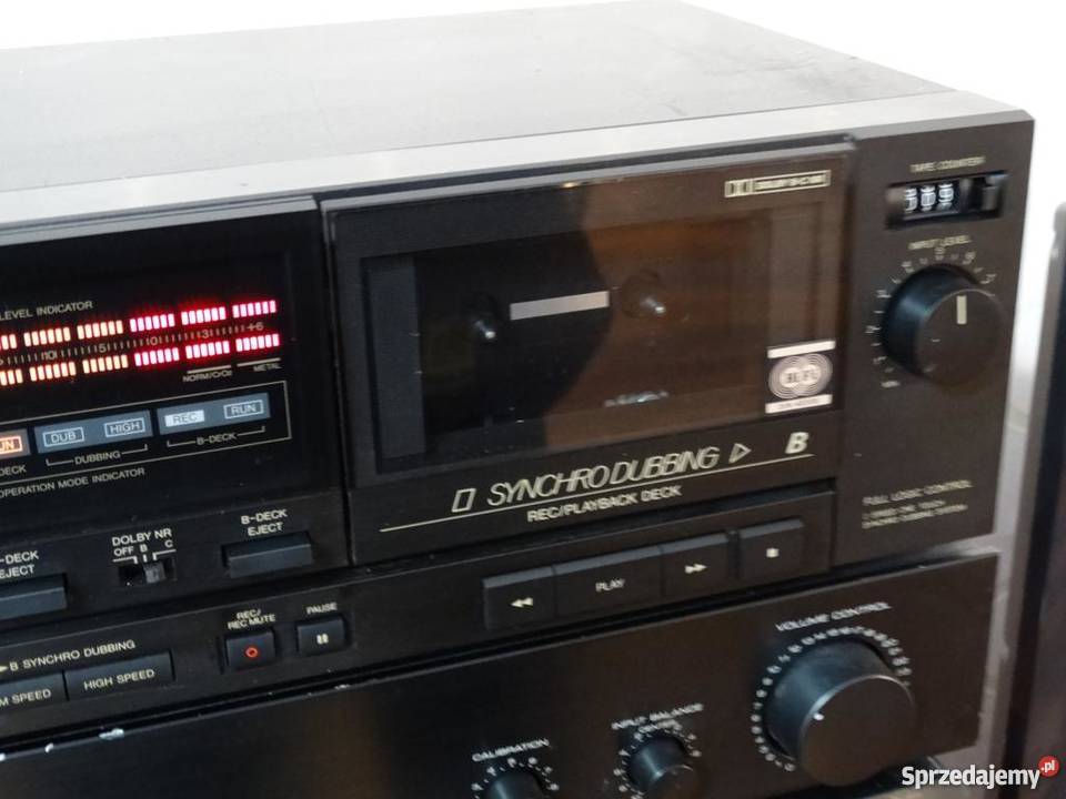 Magnetofon JVC TDW201 WYSYŁKA Jasło