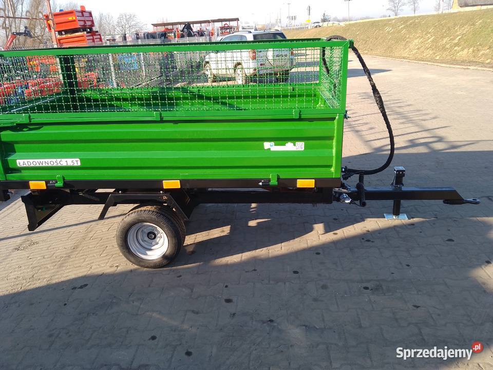 przyczepka jednoosiowa 15t Garwolin sprzedam