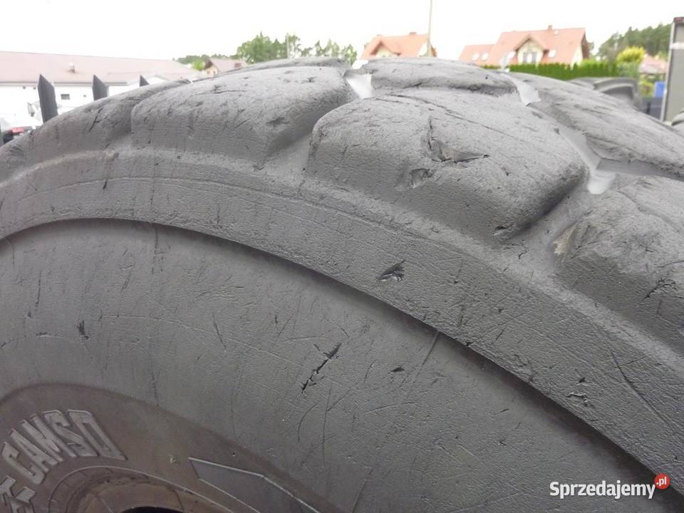 4x Opona używana przemysłowa 235R25 CAMSO WHL sprzedam
