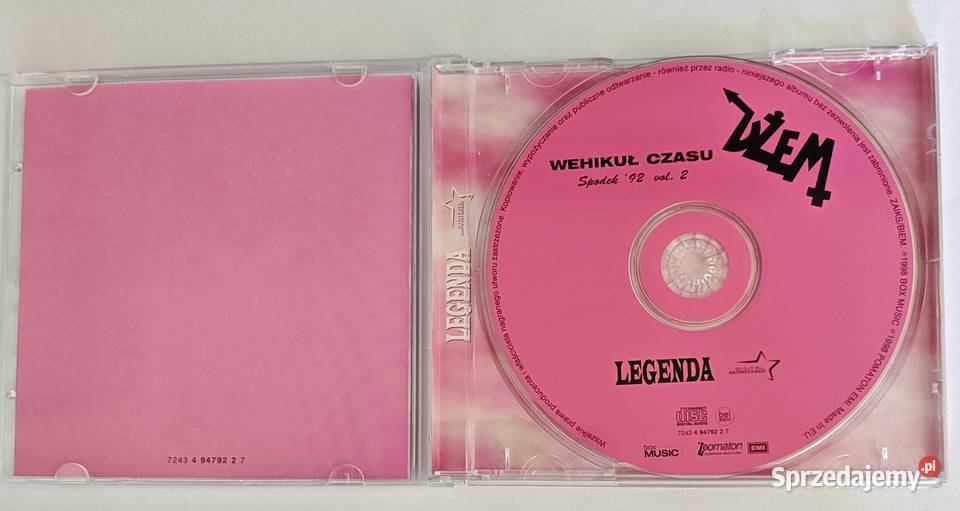 Dżem Wehikuł Czasu Spodek 92 vol2 blues Zielona Góra