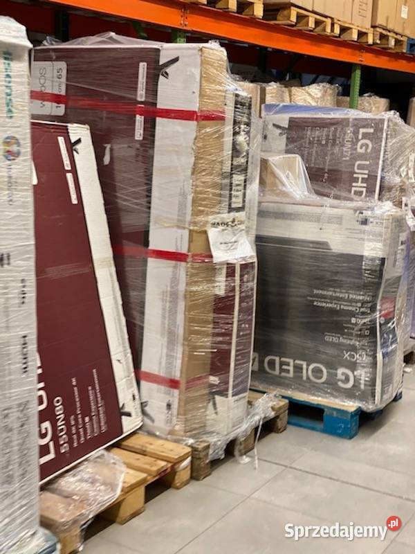 Palety MIX zwroty konsumenckie Amazon RTV