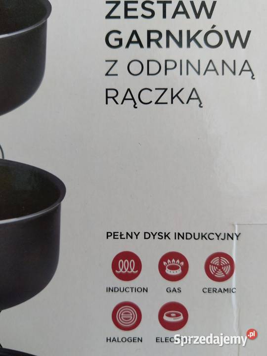 NAJTANIEJ Zestaw Garnków z Odpinaną Rączką 18 20 Zabrze sprzedam