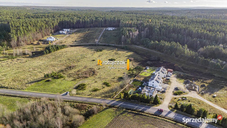 Działka Wielka Piaśnica Kaszubska 1099m2 pomorskie Domatówko