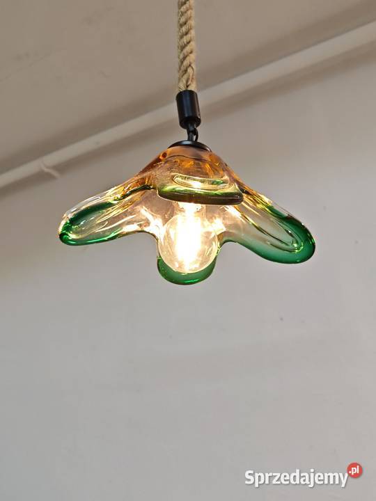 Lampa wisząca ze szkła Murano Lampy Sandomierz