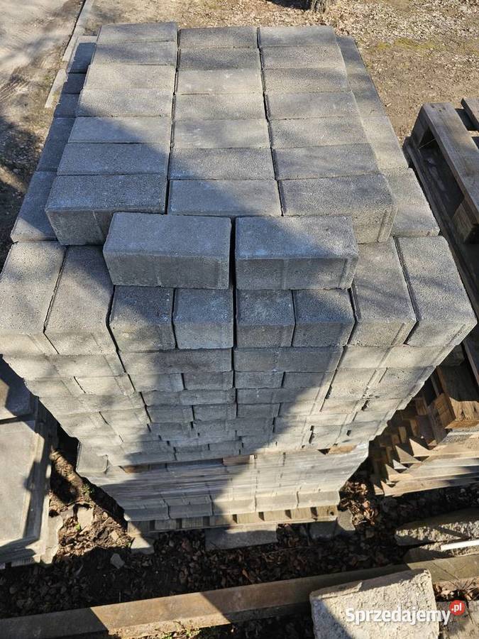 Kostka brukowa szara prostokątna sprzedam