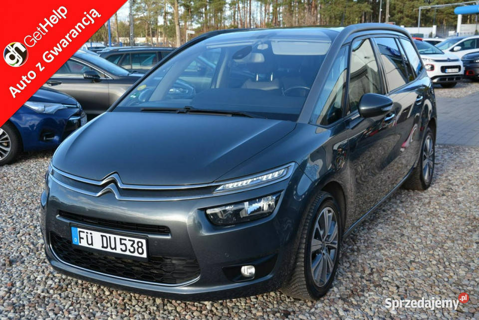 Citroen C4 Grand Picasso Exclusive Navi półskóry mazowieckie