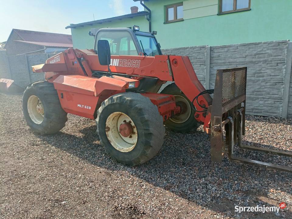 Ładowarka teleskopowa MANITOU MLT 628 4x4 nieuszkodzony Racibórz