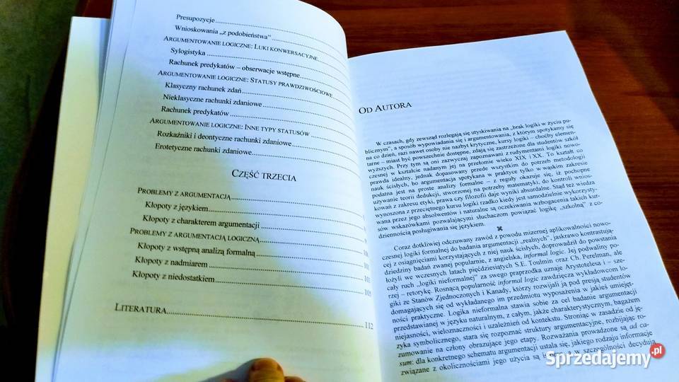 Teoretyczne problemy logiki praktycznej Wojciech tradycyjny podręcznik Gdańsk