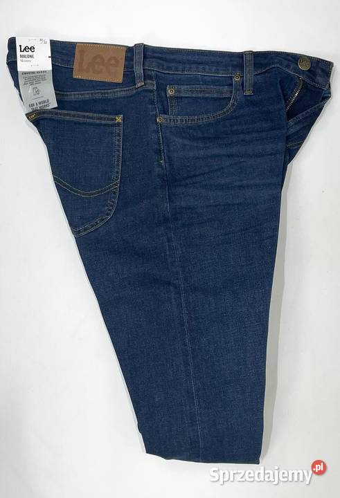 Spodnie męskie jeansy Lee Malone Dark Martha Odzież codzienna