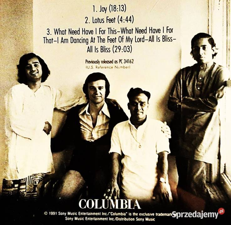 Znakomity Album CD Shakti With John McLaughlin mazowieckie Warszawa sprzedam