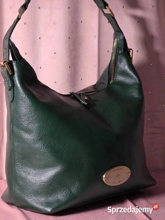 Torebka Mulberry Hobo Skórzana 100 Oryginał Stan 15cm