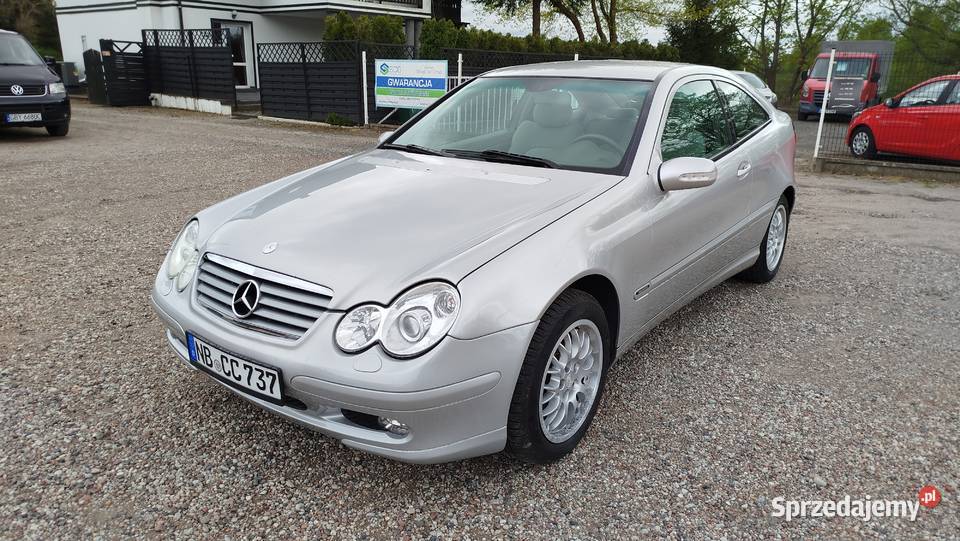 Mercedes C180 Sport Coupe INDIANAPOLIS 2/3 Klasa C pomorskie Bytów