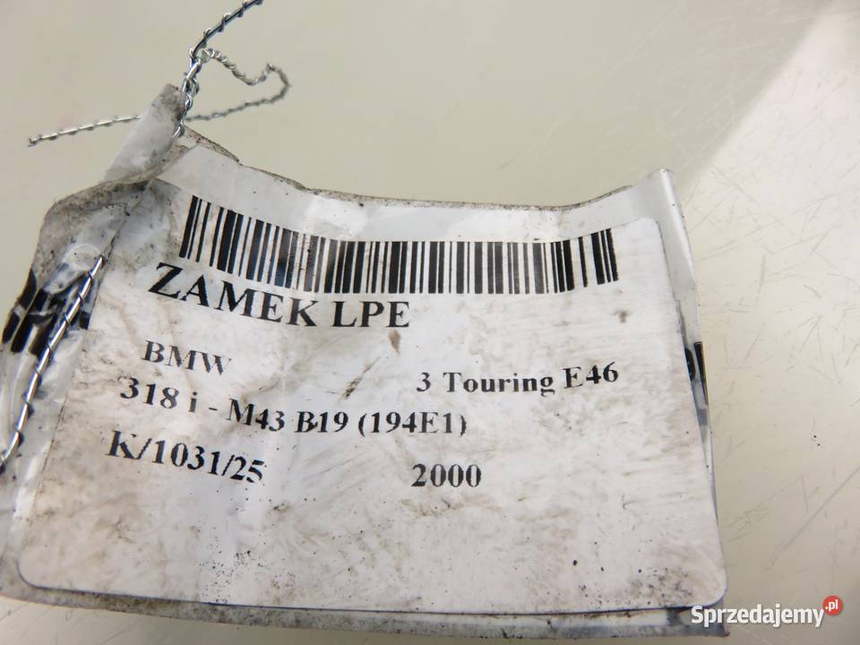 ZAMEK LEWY PRZEDNI BMW E46 7 PIN
