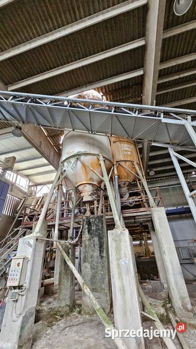 Węzeł do produkcji prefabrykatów z mieszalnikami sprzedam