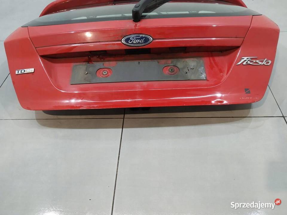 KLAPA TYŁ K9 Ford Fiesta Mk7 20082016