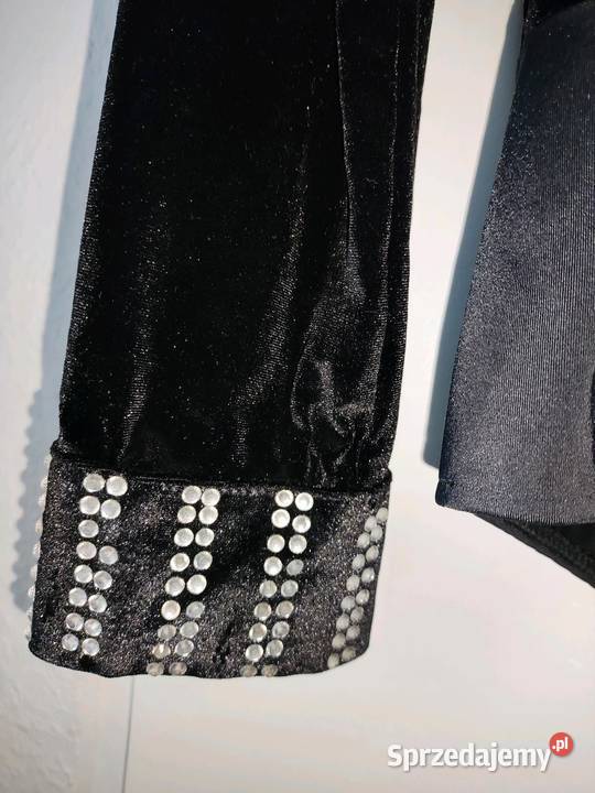 Latin Dance Shirt BodyTrikot męski czarny długi mazowieckie Płock