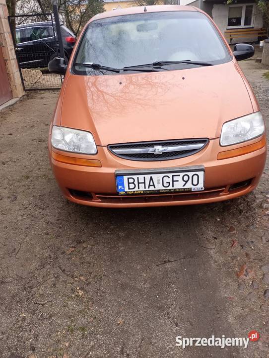 Chevrolet Aveo 1 4 b LPG 2004 podlaskie Hajnówka