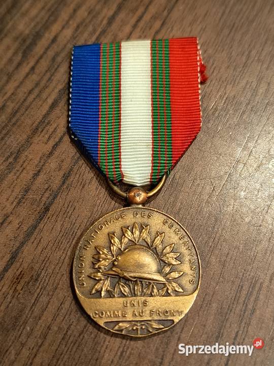 Medal Kombatancki Francja Poznań sprzedam