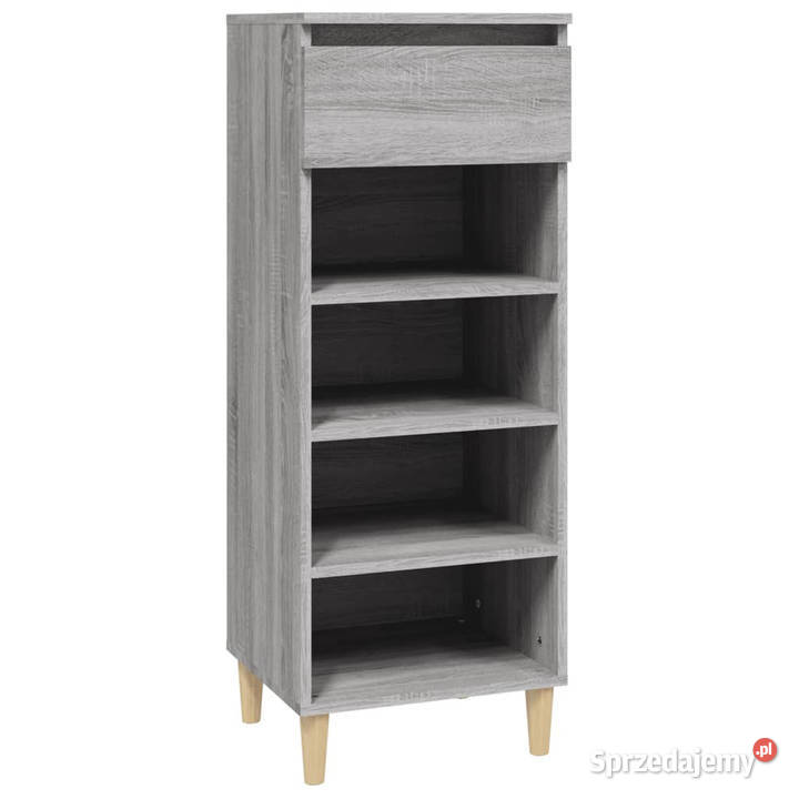 Szafka na buty szary dąb sonoma 40x36x105 mazowieckie Warszawa