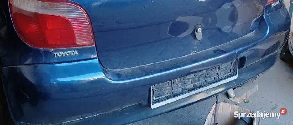 Toyota Yaris 1 zderzak tył Lak8K8 do montażu Gdańsk