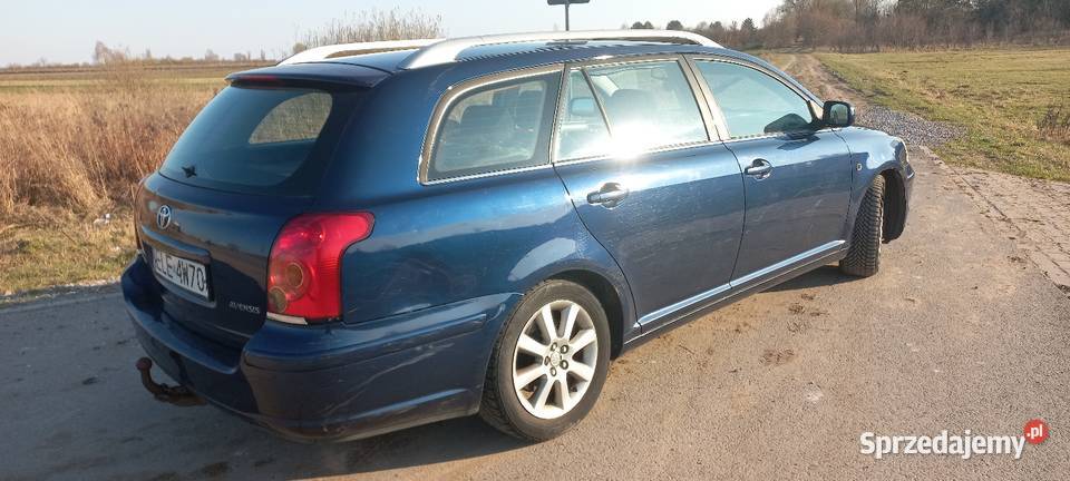 Toyota Avensis T 25 18 LPG Hak Kombi Opłaty Rok produkcji 2003 Skaryszew