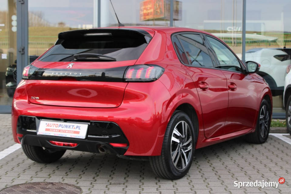 Peugeot 208 2021r FullLED Kamera Androi Tempomat śląskie Bielsko-Biała