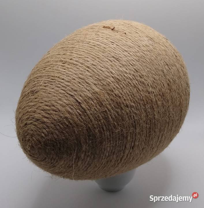 Jajko Jajo styropianowe 20 sznurek juta handmade pomorskie Gdańsk