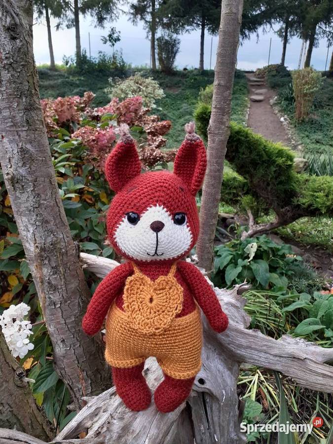 Wiewiórka na szydełku Maskotki kujawsko-pomorskie Nakło nad Notecią