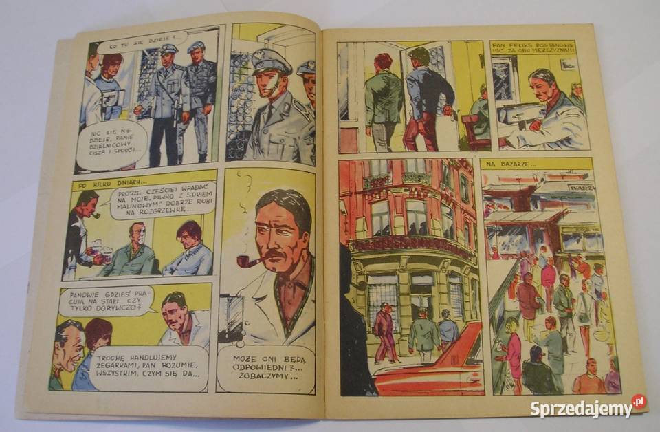 KAPITAN ŻBIK CZARNY PARASOL 1971 Pozostałe Łódź