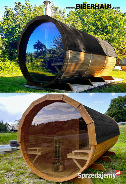 SAUNA Ogrodowa 400 OKNO 100 PRZEDSIONEK Beczka Nowy Targ sprzedam