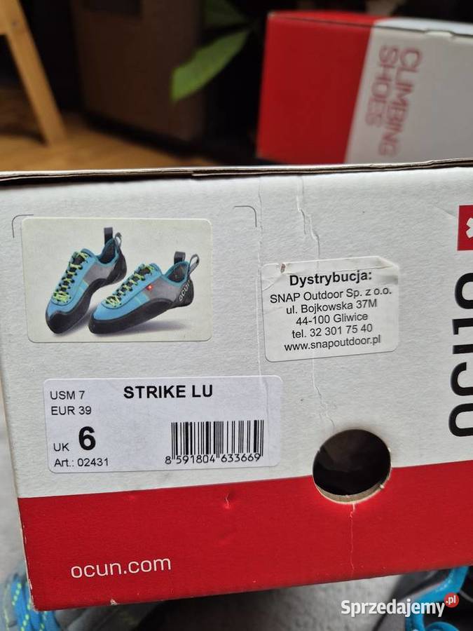 Buty wspinaczkowe OCUN Strike LU rozmiar 39