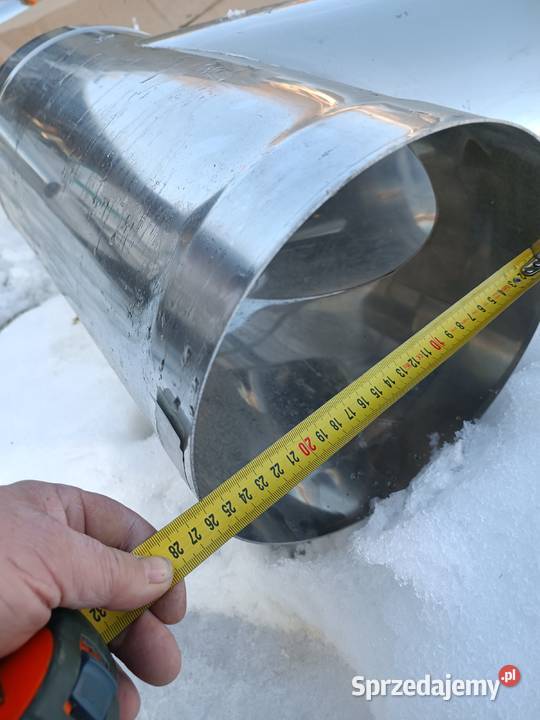 trojnik kominowy 250mm nowy nierdzewka sprzedam
