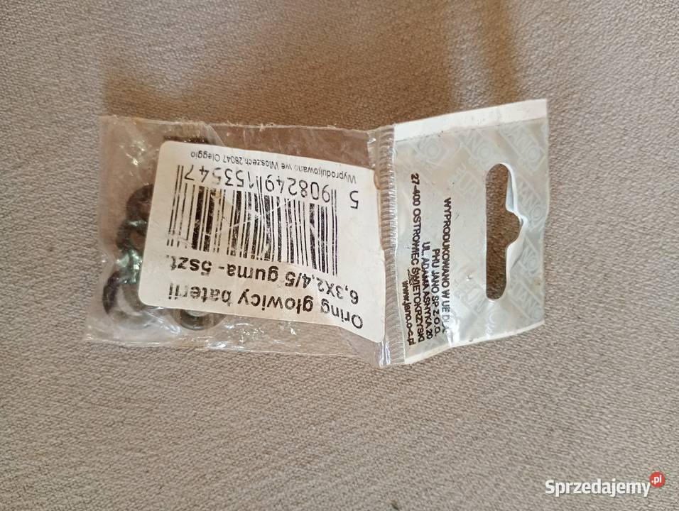 uszczelka oring głowicy baterii 63x245 JANO guma Szczecin sprzedam