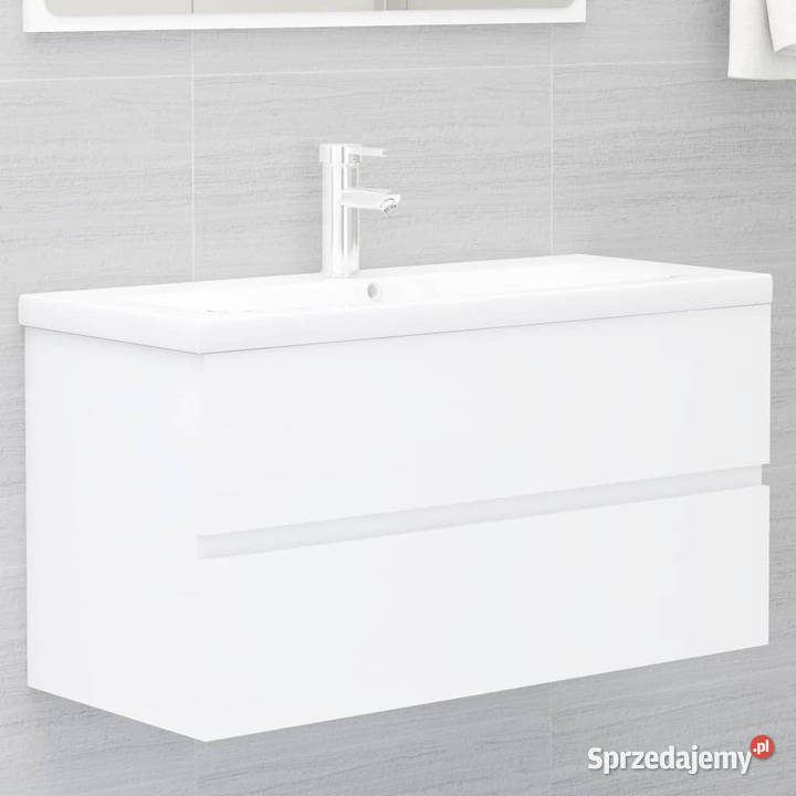 Szafka pod umywalkę biała 90x385x45 WM804755 mazowieckie